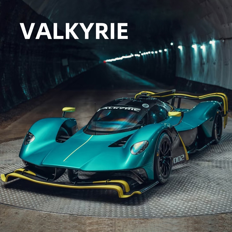 Model Kit Valkyrie - 1:24 Valkyrie Spider Supercar Alloy Car