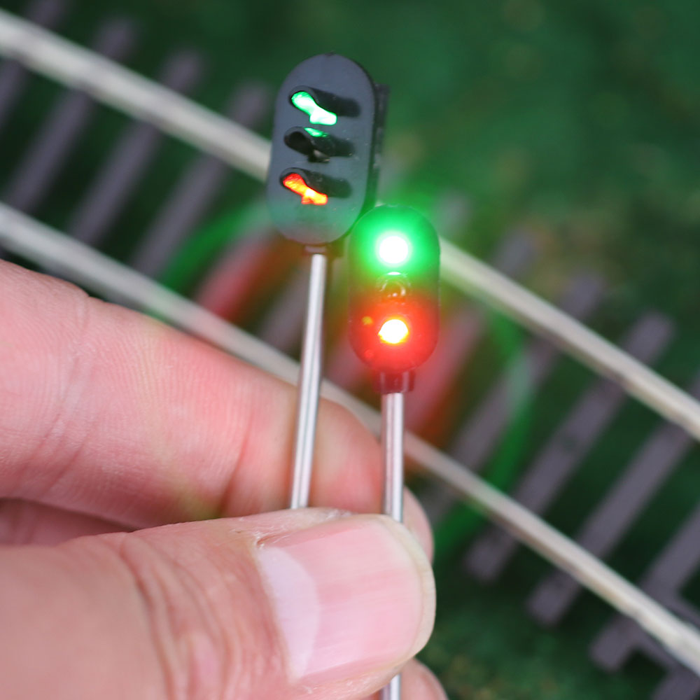 Model Kit Locomotive - Railway Train Traffic Light Model Singal