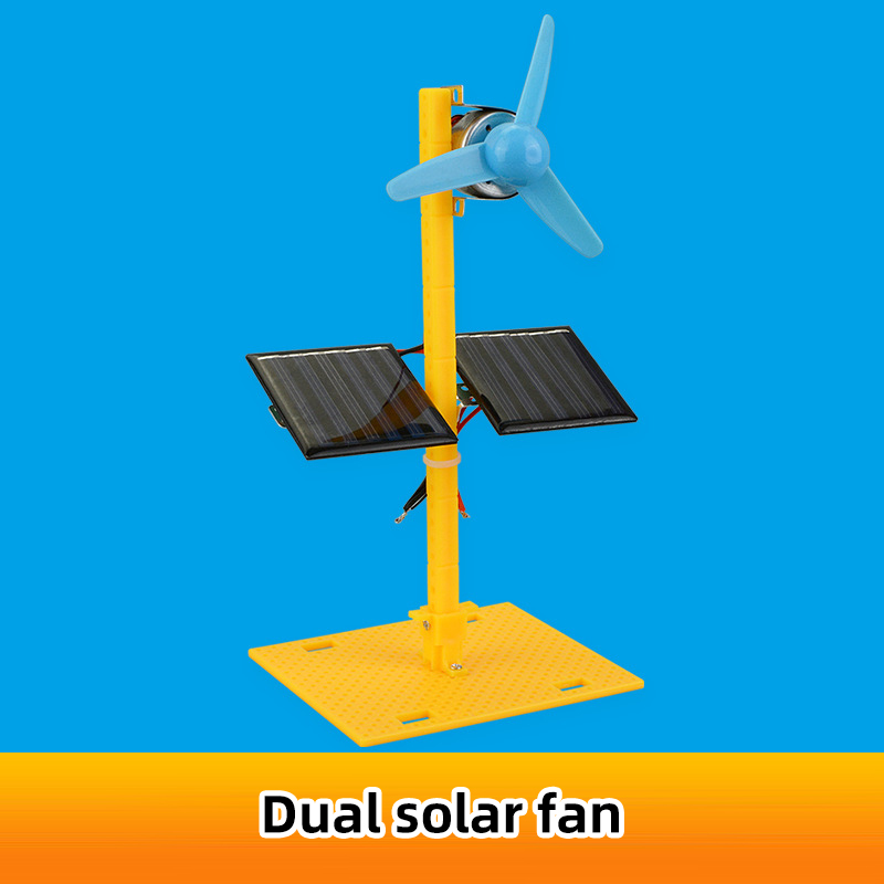 Model Kit China - DIY Solar Electric Fan Model Assemble