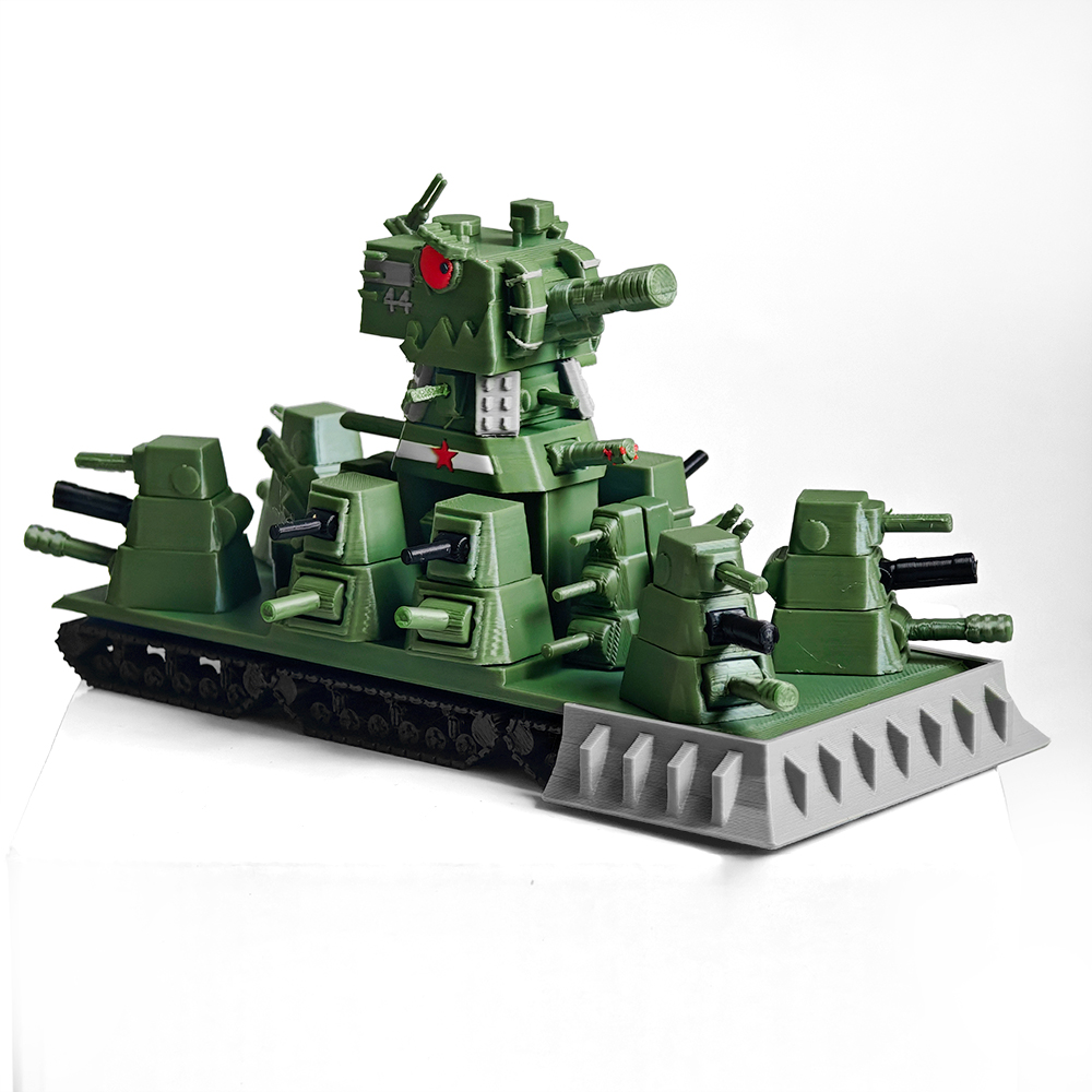 Model Kit Fantasy - 3D Printed KV‑44M Super Heavy Fantasy