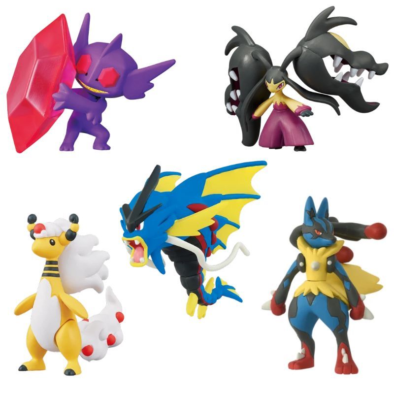 Model Kit Lucario - 2025 New TOMY Pokemon Figures Limited