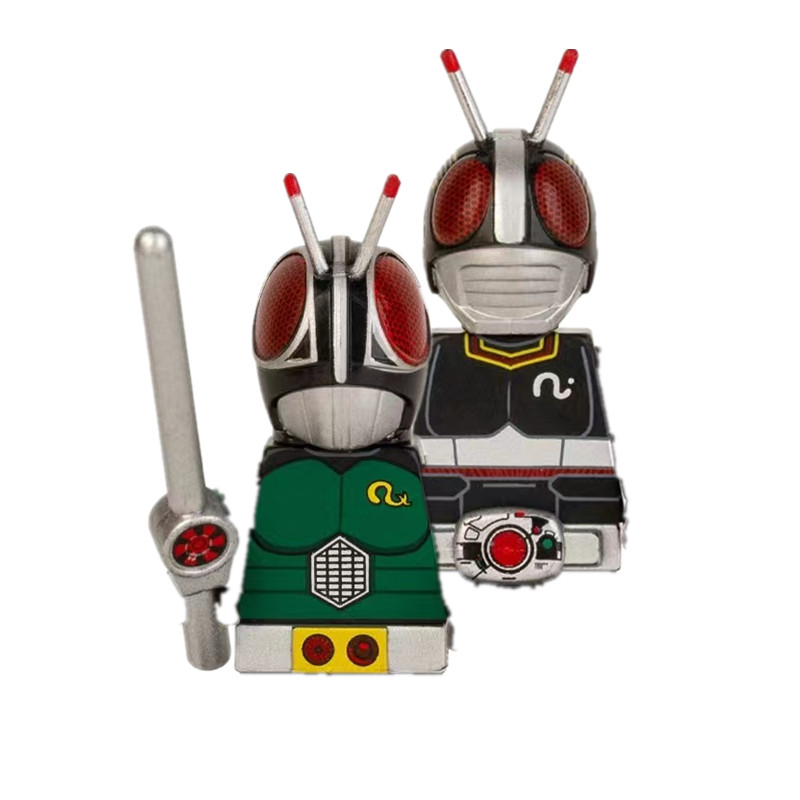 Model Kit Voltron - Masked Kamen Voltrons Rider Anime Bricks