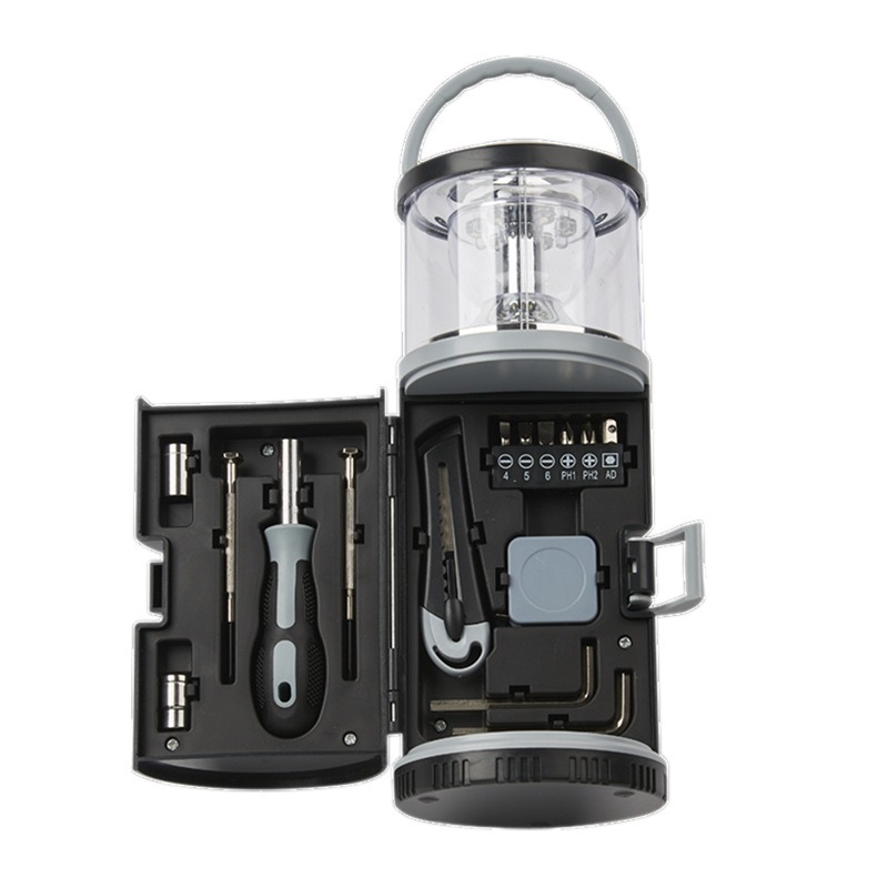 Model Kit China - Camping Lantern with Hand Tool Set