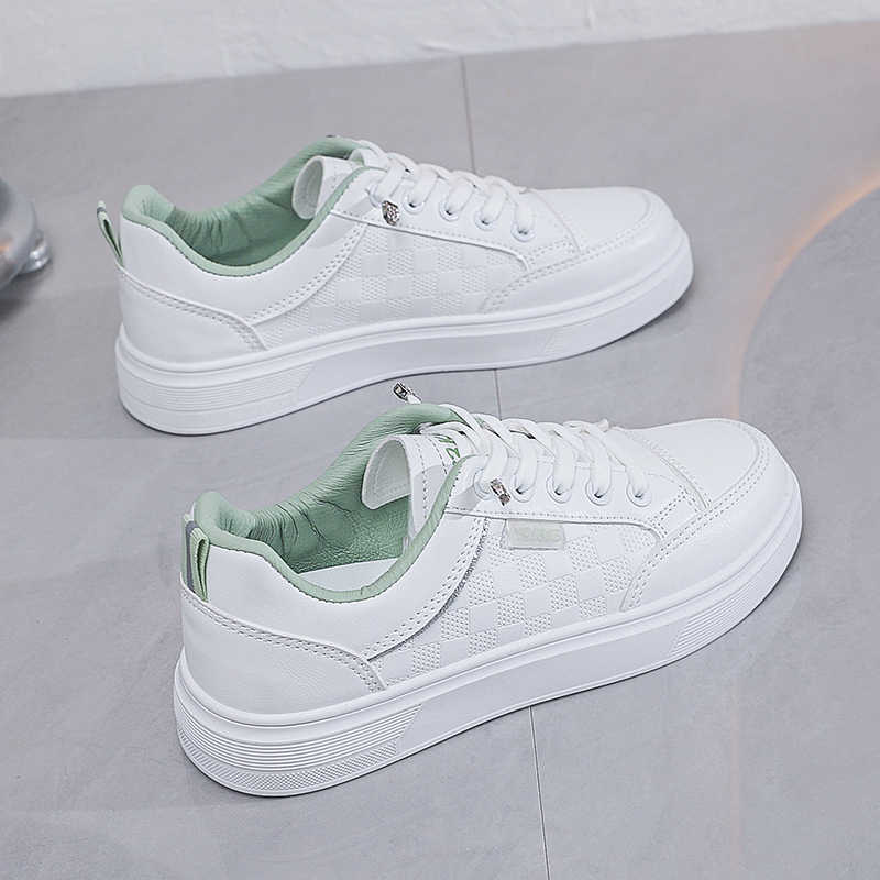 Model Kit Brands - Autumn Thick Heeled Sneakers White Training