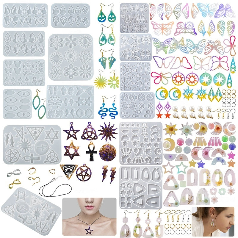 Earring Pendant Silicone Mold  - Model Kit Varnish ulasan dan harga