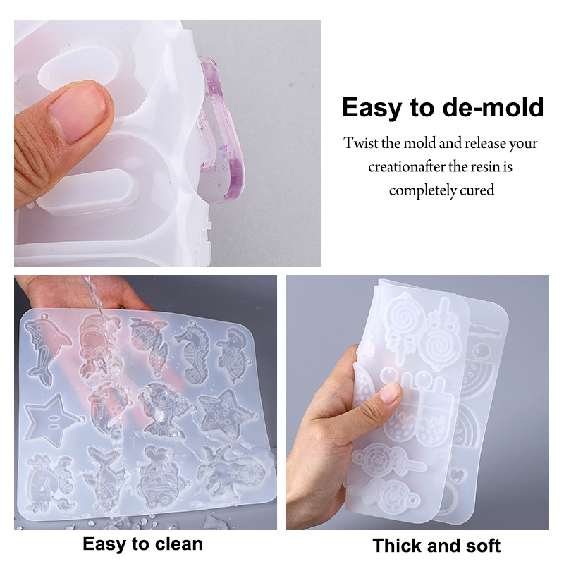 Earring Pendant Silicone Mold  - Model Kit Varnish ulasan dan harga