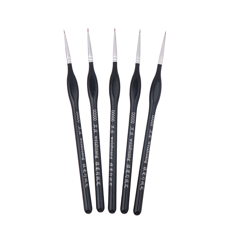 5Pcs Precision Fine Tip 00000  - Model Kit Acrylic Paint ulasan dan harga
