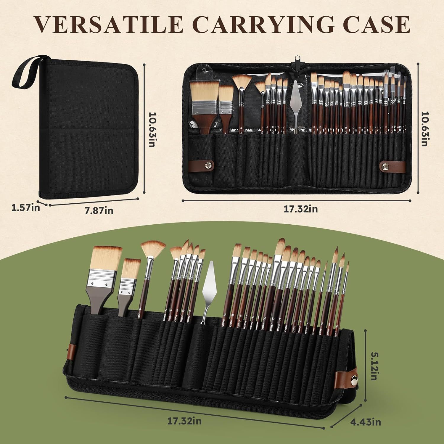 BOMEIJIA 26pcs Nylon Brush Set - Model Kit Acrylic Paint ulasan dan harga