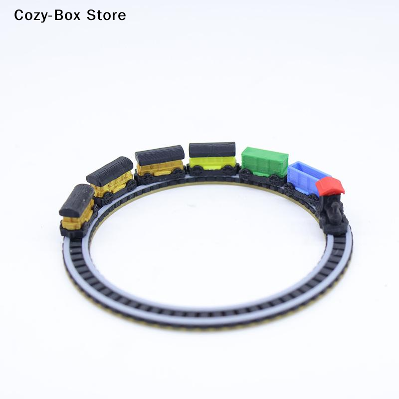 [ZY]1 Set Mini Train Kit With  - Model Kit Locomotive ulasan dan harga