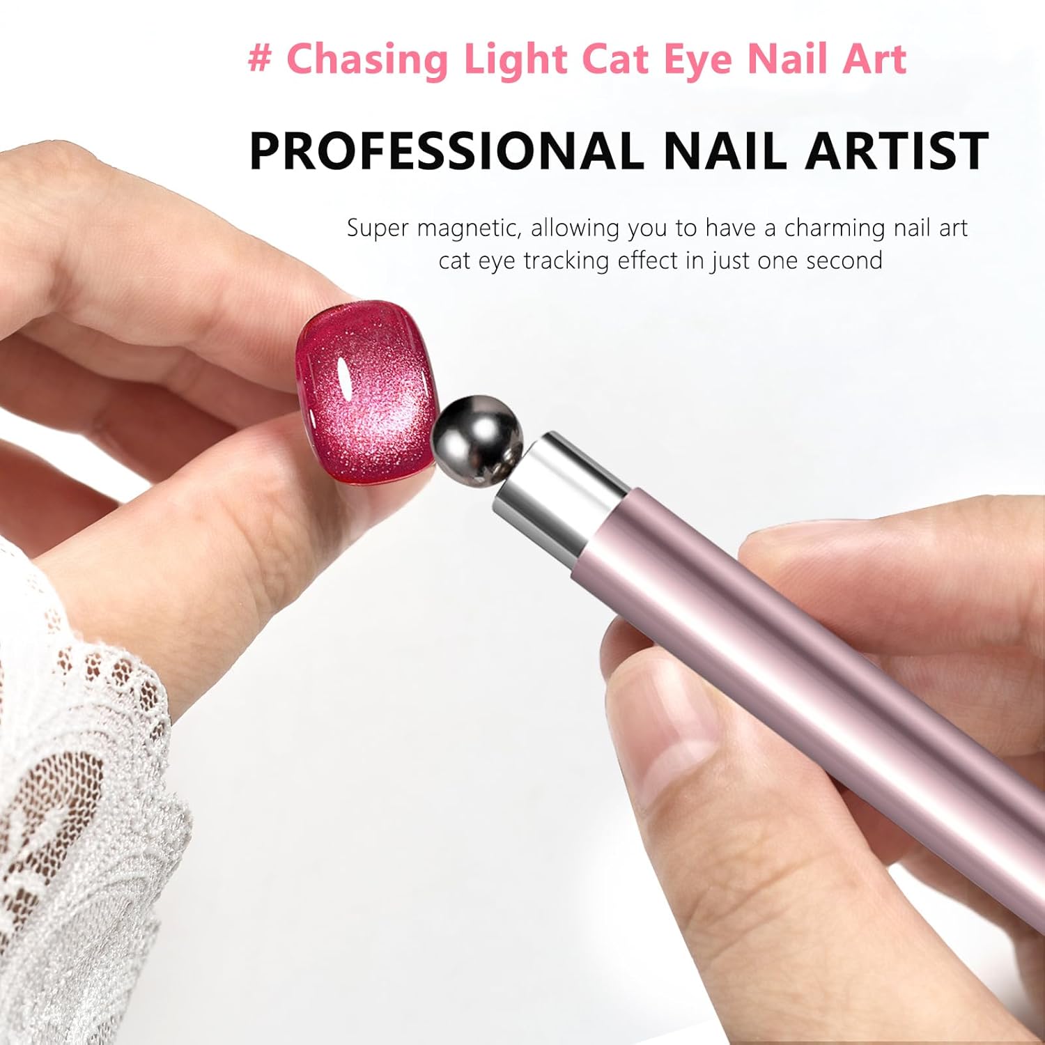 1/2Pcs Nail Cat Eye Magnetic B - Sanding Stick Set ulasan dan harga