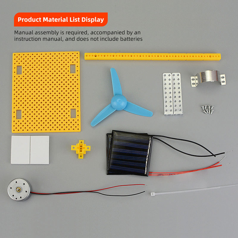 DIY Solar Electric Fan Model A - Model Kit China ulasan dan harga