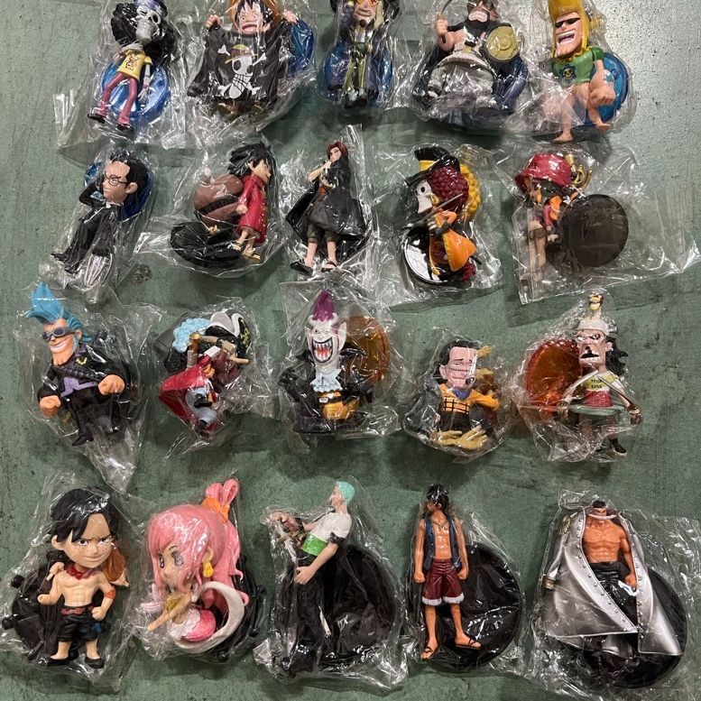 One Piece chibi Luffy, White S - Model Kit Luffy ulasan dan harga