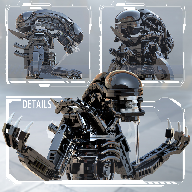 Xenomorph Facehugger Action Fi - Model Kit Ultron ulasan dan harga