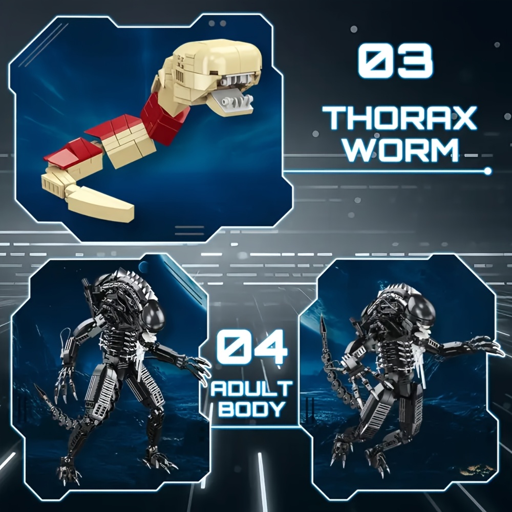 Ship From US Sci-Fi Horror Xen - Model Kit Ultron ulasan dan harga