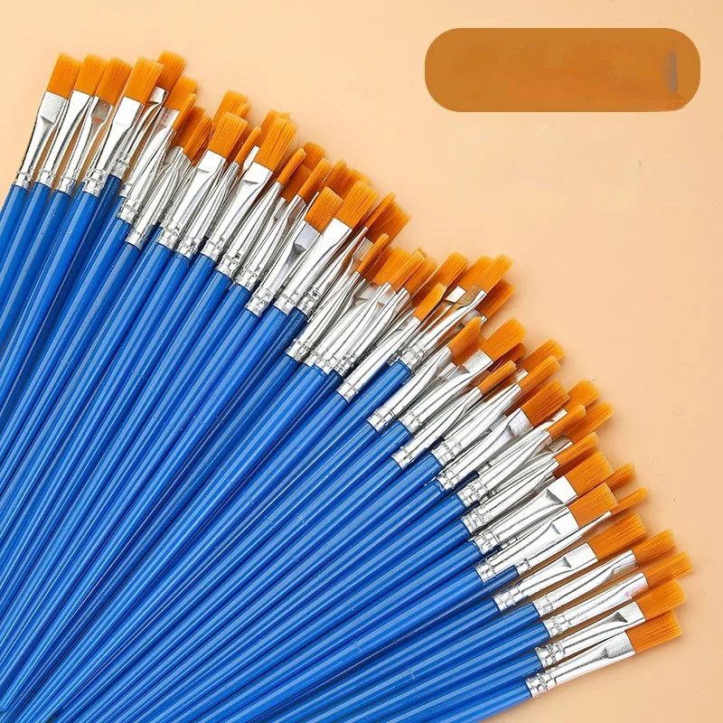 10/20/50Pcs Painting Brushes S - Model Kit Acrylic Paint ulasan dan harga