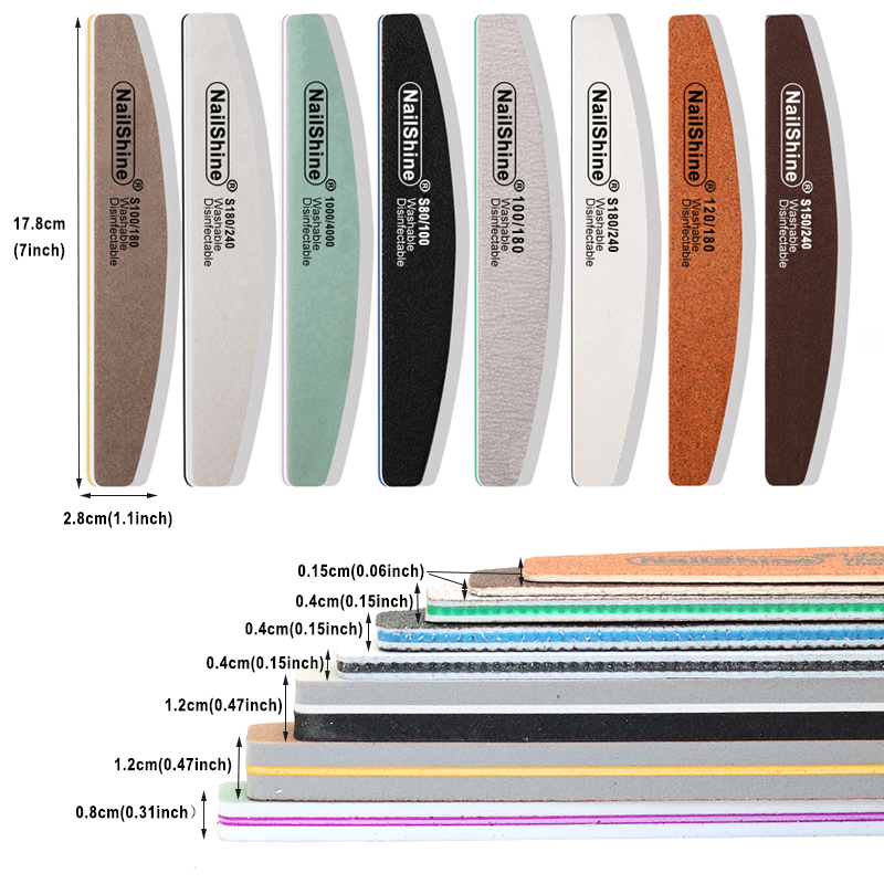 8Pcs/Box Nail File Buffer Kit  - Sanding Stick Set ulasan dan harga