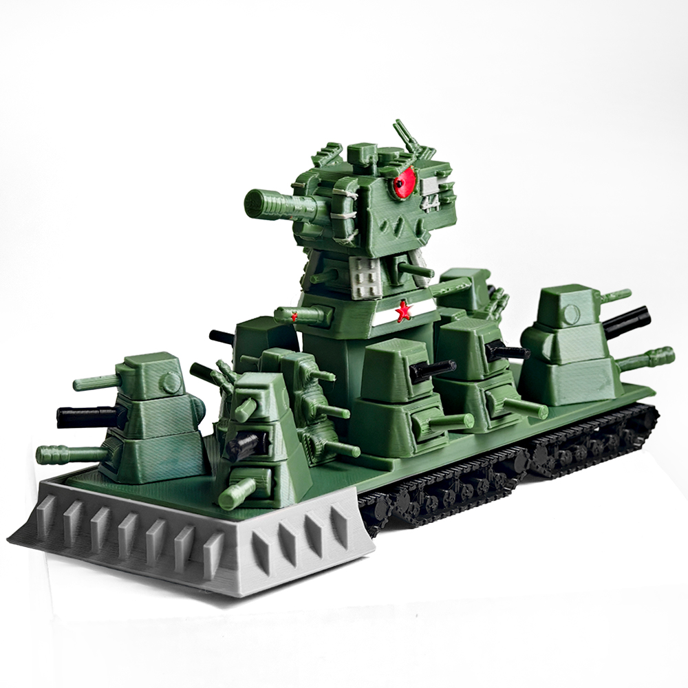3D Printed KV‑44M Super Heavy  - Model Kit Fantasy ulasan dan harga