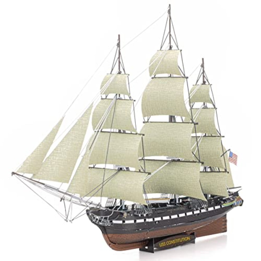 Premium Series USS Constitutio - Model Kit Uss Constitution ulasan dan harga