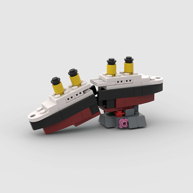 Mini RMS Titanic Sank Ship Mod - Model Kit Lucario ulasan dan harga