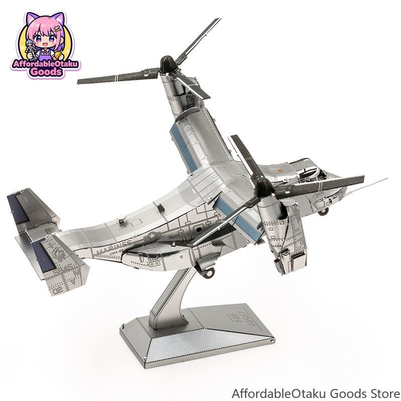 V-22 Osprey 3D Metal Puzzle St - Model Kit Glue ulasan dan harga