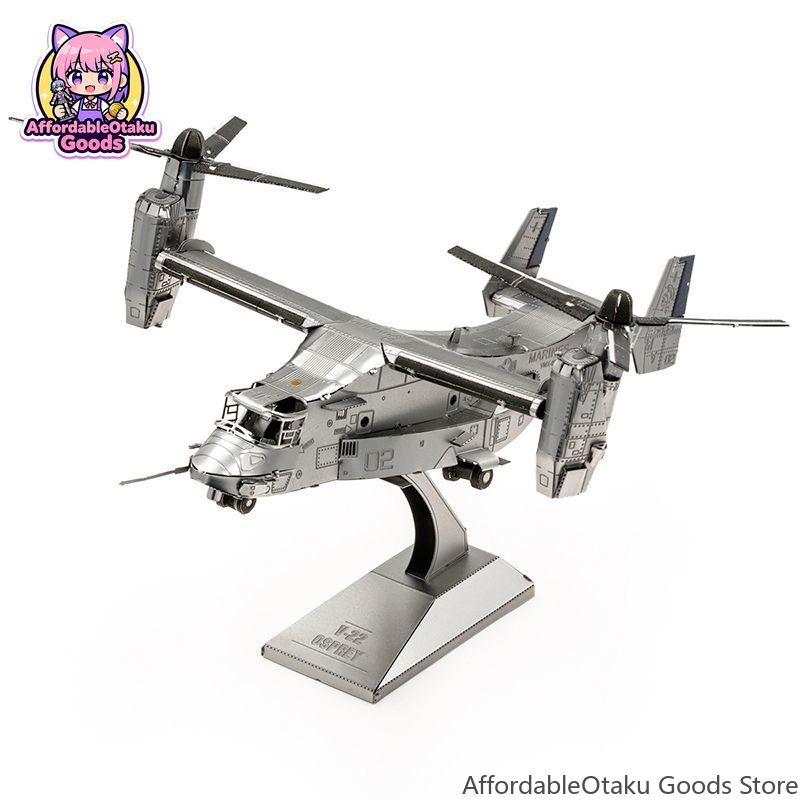 V-22 Osprey 3D Metal Puzzle St - Model Kit Glue ulasan dan harga