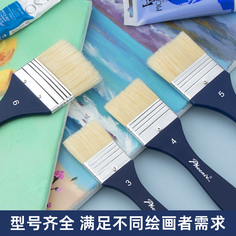 1/3/5/7/9 PCS Chip Paint Brush - Model Kit Acrylic Paint ulasan dan harga