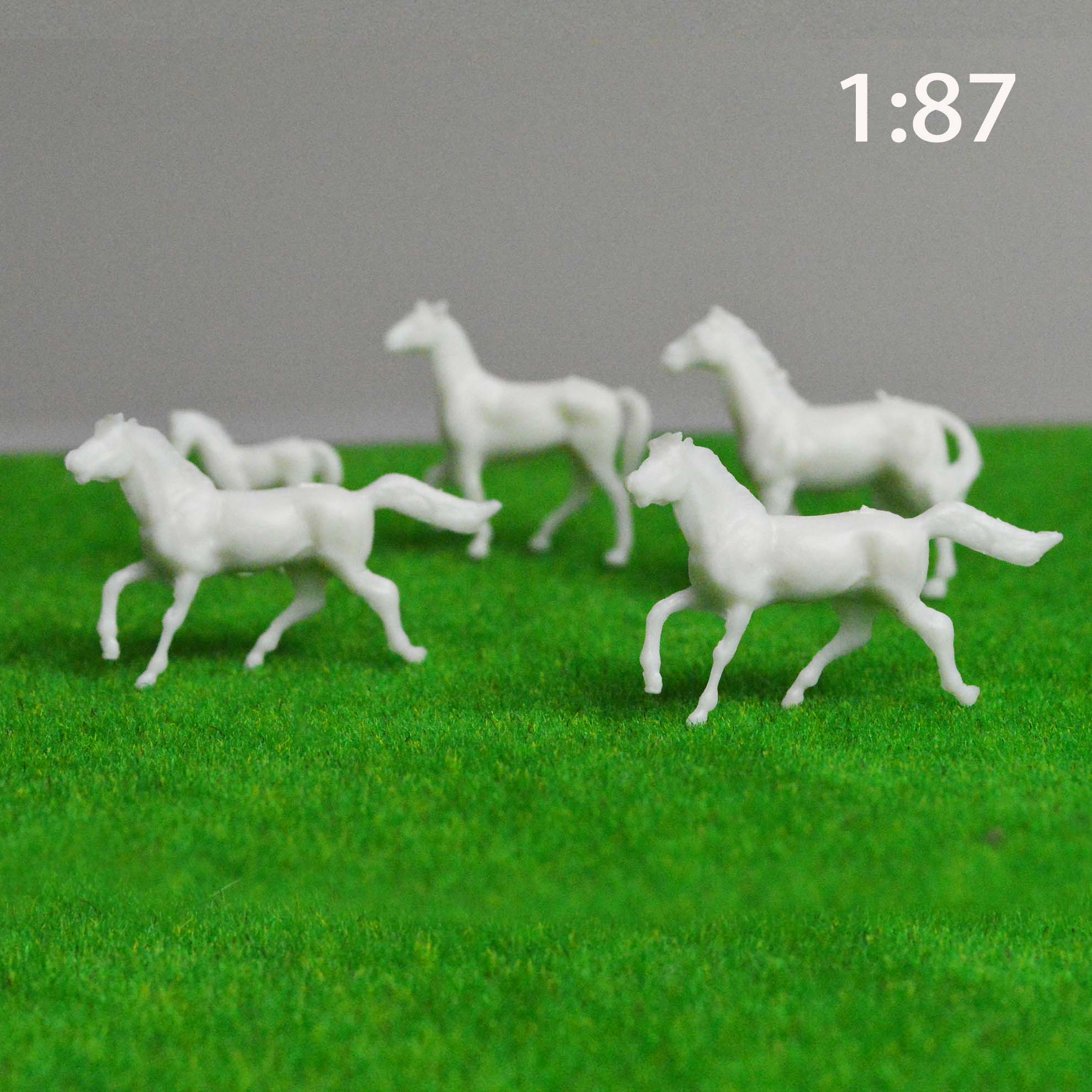 HO/N Scale Model Miniature Hor - Model Kit Horse ulasan dan harga