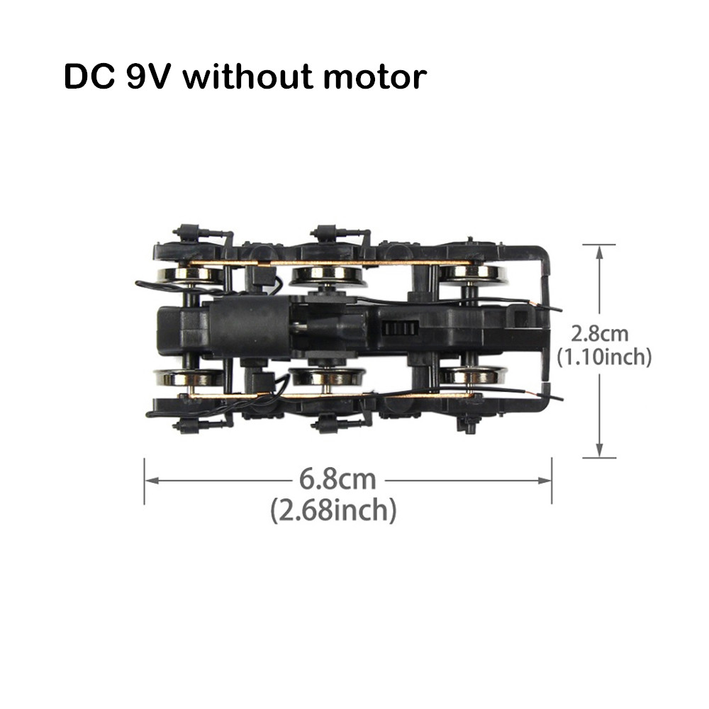 Ho Scale 1:87 Chassis Bogie Mo - Model Kit Locomotive ulasan dan harga