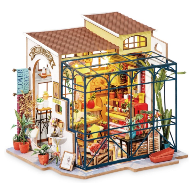 Robotime Rolife DIY Miniature  - Model Kit Glue ulasan dan harga