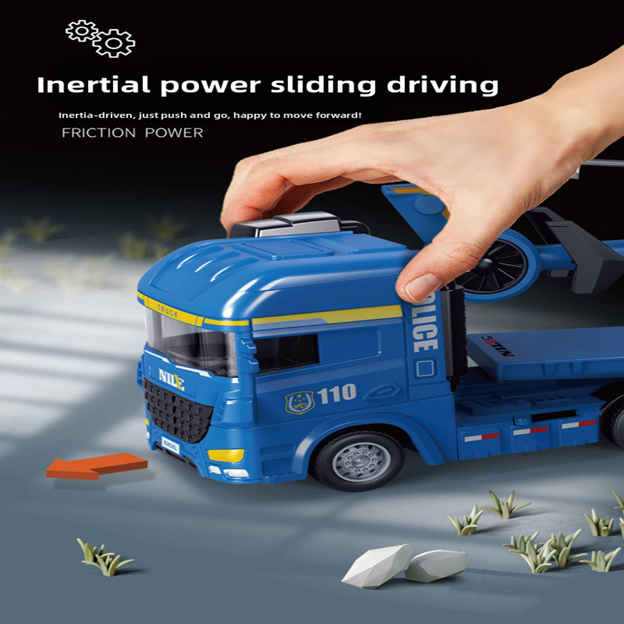 1pcs- Mini Inertia semi-traile - Model Kit Girls ulasan dan harga
