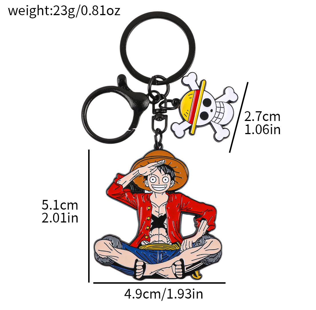 One Piece Anime Keychain Set - - Model Kit Luffy ulasan dan harga