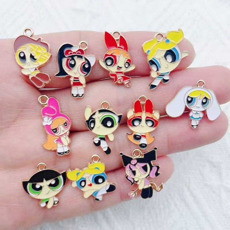 10pcs Alloy Oil-Dripping Carto - Model Kit Girls ulasan dan harga