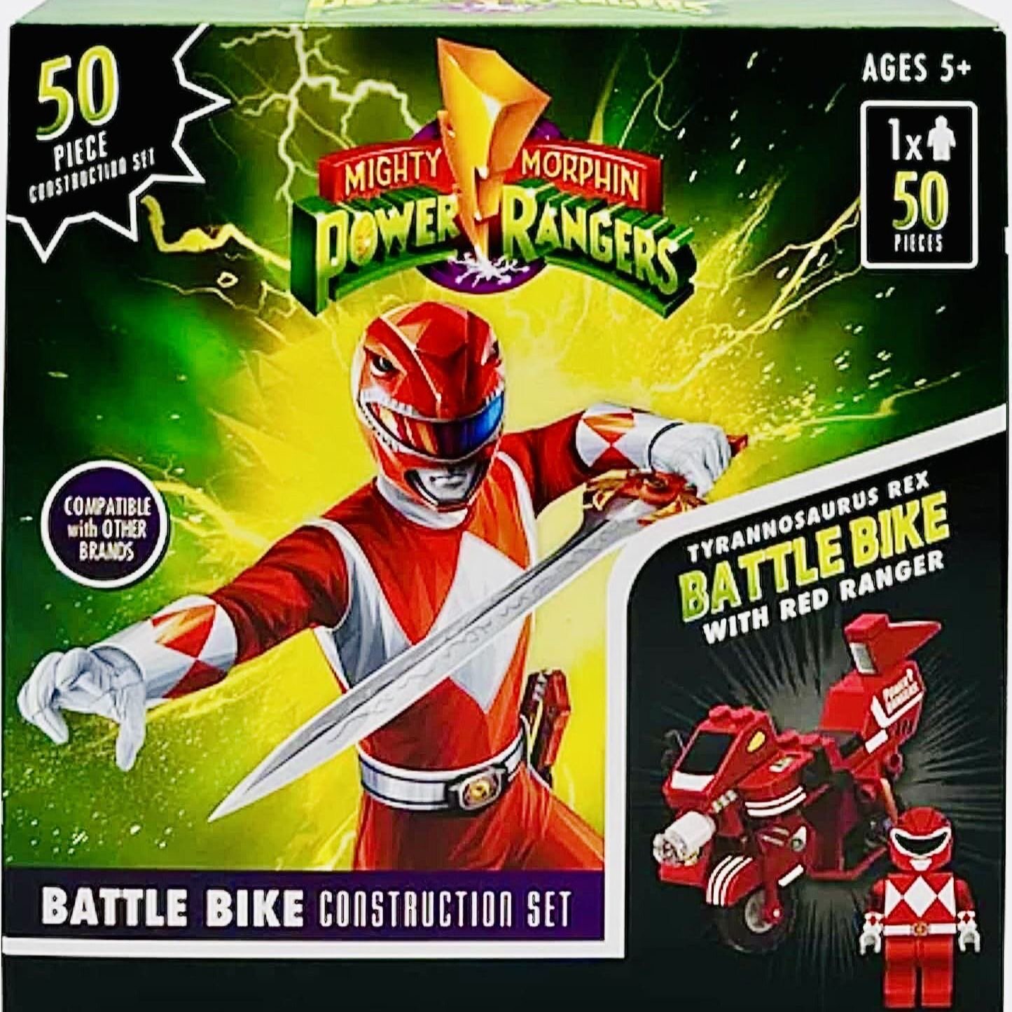Hasbro Power Rangers Red Green - Model Kit Power Rangers ulasan dan harga