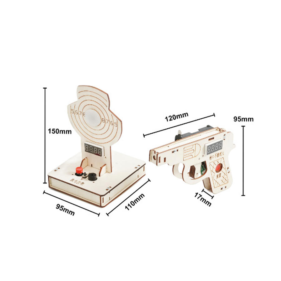 DIY Laser Target Shooting Devi - Model Kit China ulasan dan harga