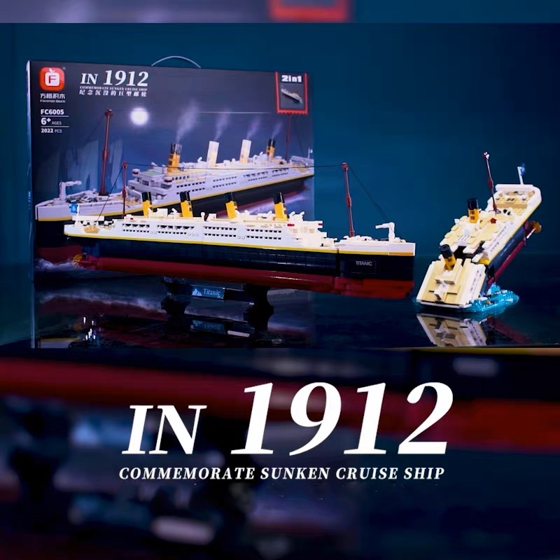 Creative Ideas Titanic Model C - Lego Set City ulasan dan harga