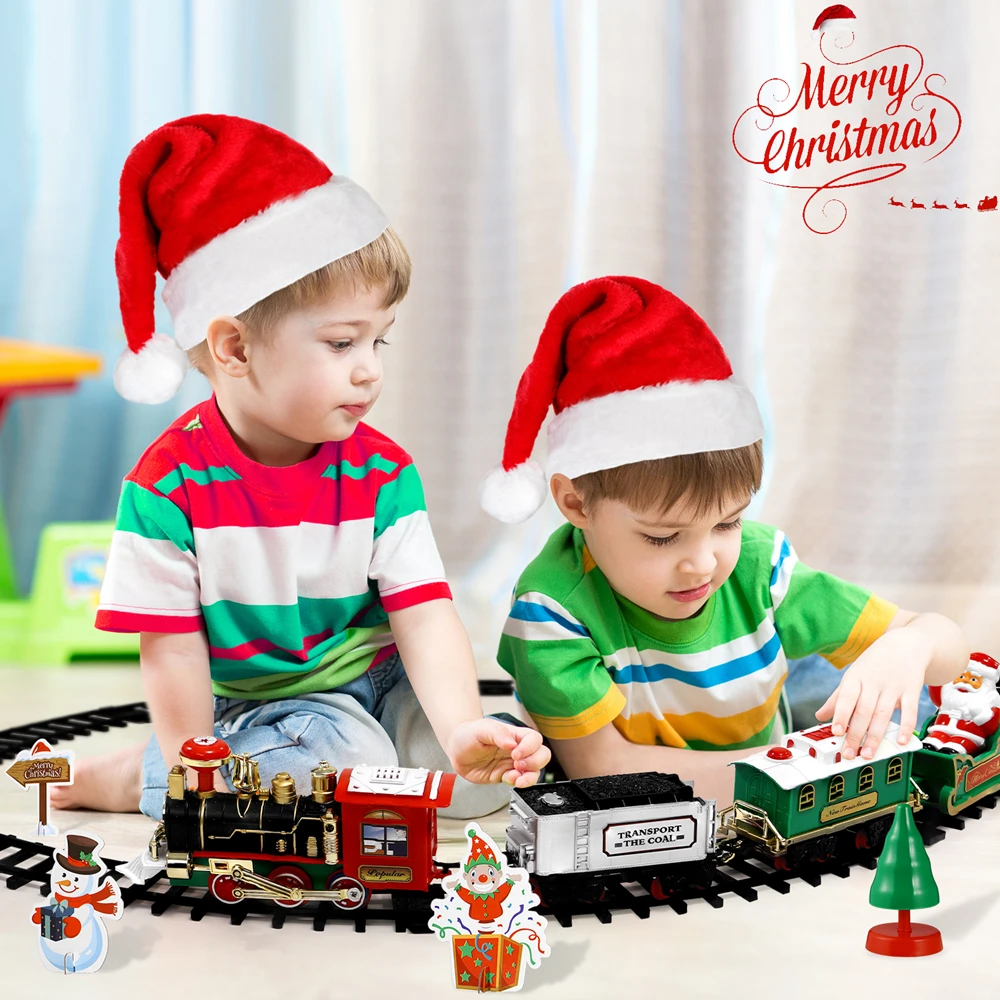 Christmas Train Set Festive Mi - Model Kit Locomotive ulasan dan harga