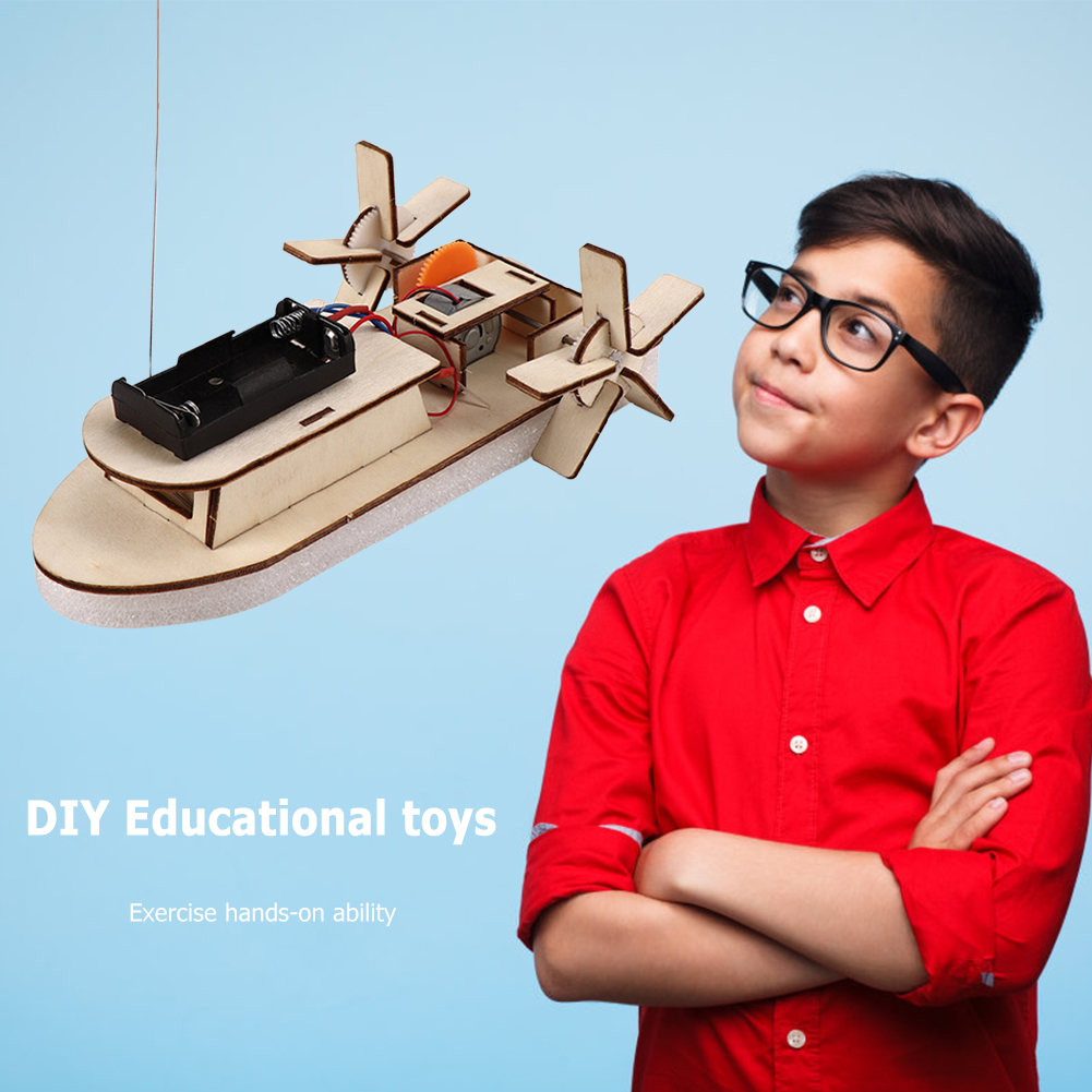 DIY Boat Model Science Toys Ki - Model Kit Lucario ulasan dan harga
