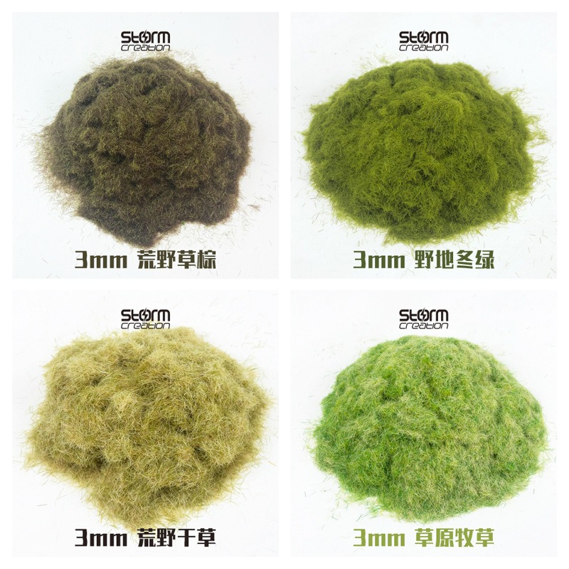 3mm Static Grass Tuft Needle R - Model Kit Locomotive ulasan dan harga