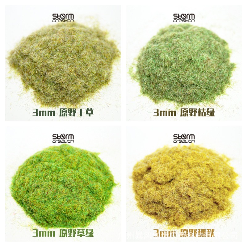 3mm Static Grass Tuft Needle R - Model Kit Locomotive ulasan dan harga
