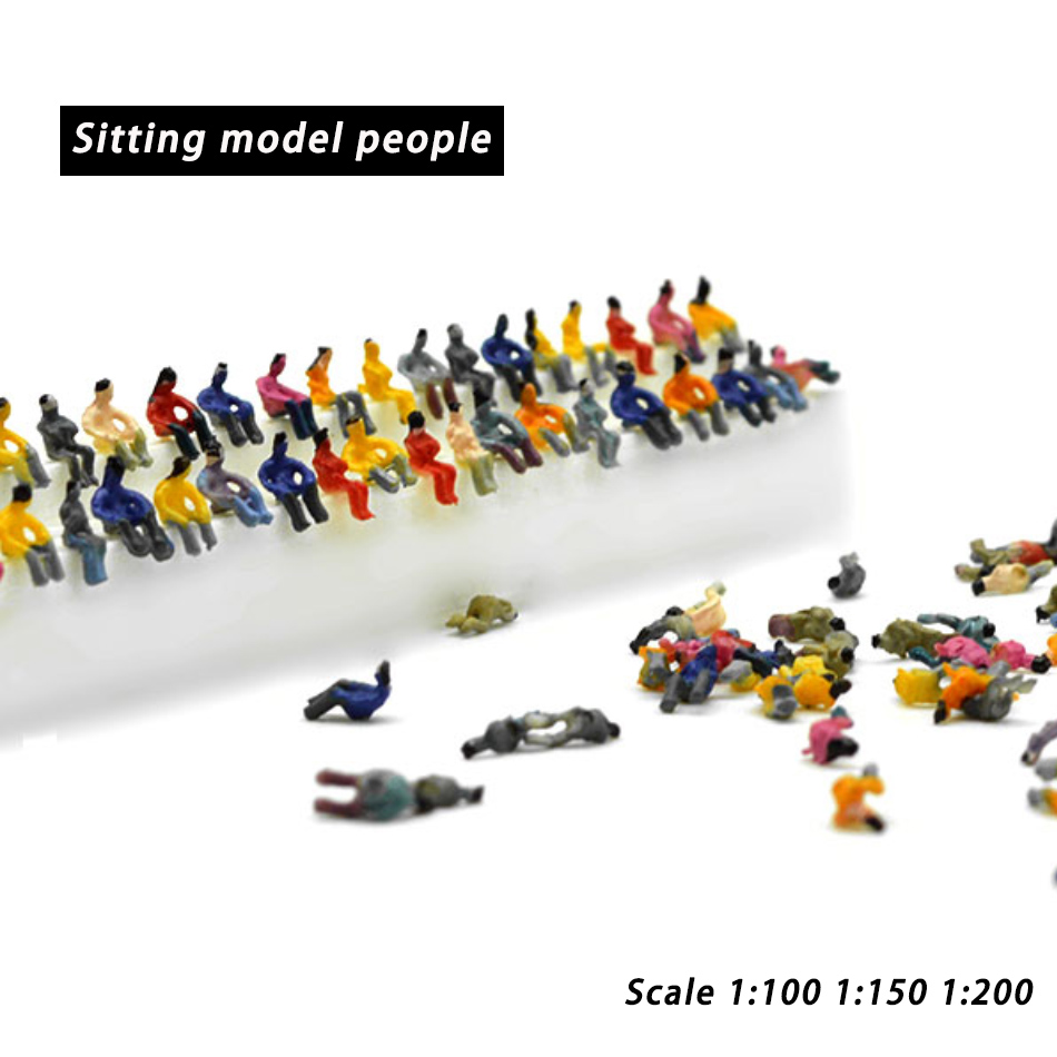 Scale1:100-200 Miniature Peopl - Model Kit Locomotive ulasan dan harga