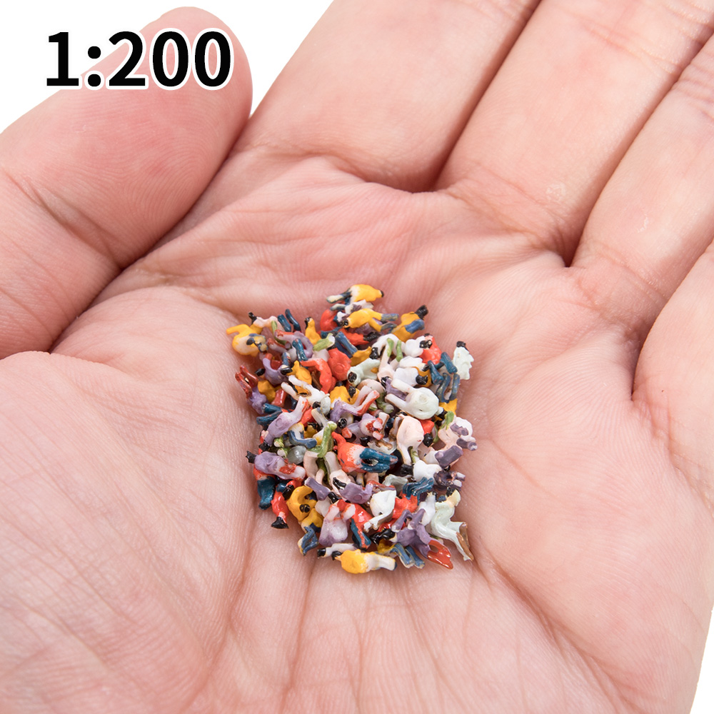 Scale1:100-200 Miniature Peopl - Model Kit Locomotive ulasan dan harga