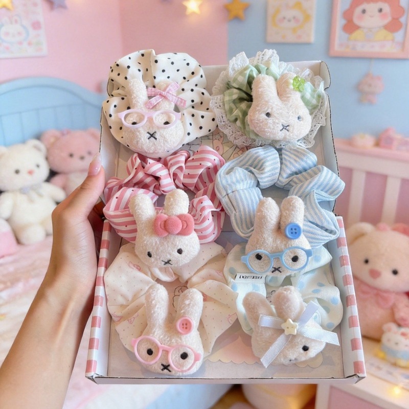 New Miffy Cute Hair Tie Large  - Model Kit Girls ulasan dan harga