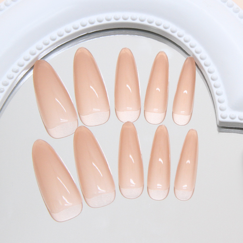 24 Pcs Nude Simple False Nails - Sanding Stick Set ulasan dan harga