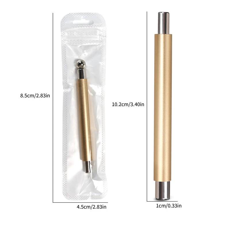 1pcs Nail Cat Eye Magnetic Bal - Sanding Stick Set ulasan dan harga