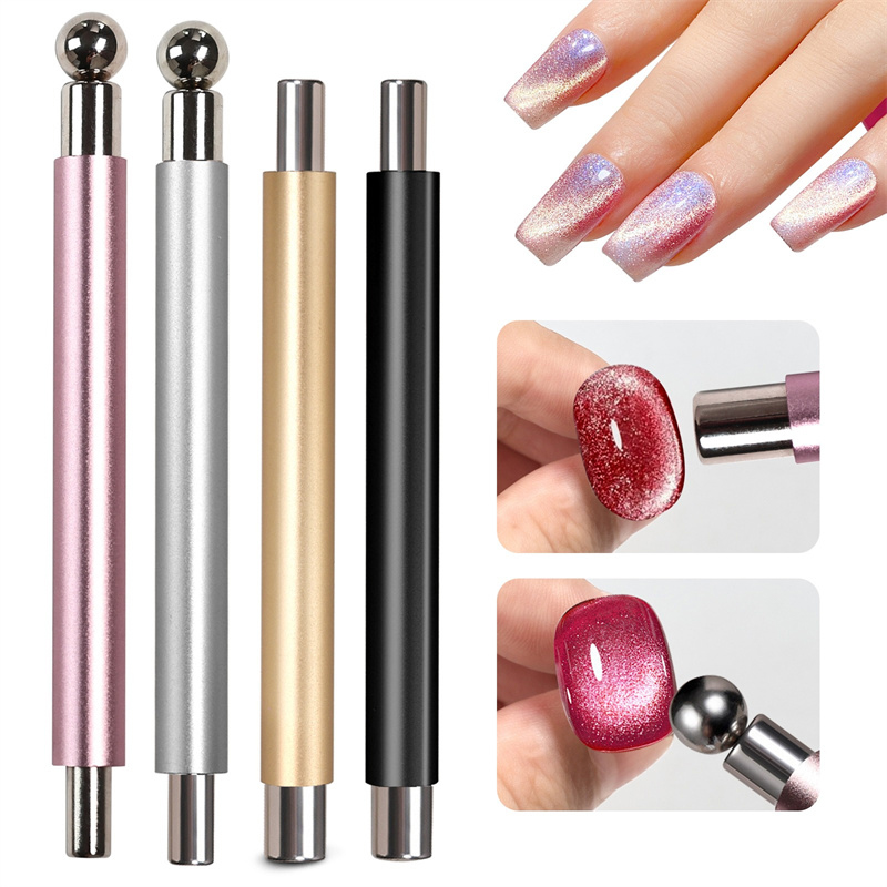 1pcs Nail Cat Eye Magnetic Bal - Sanding Stick Set ulasan dan harga