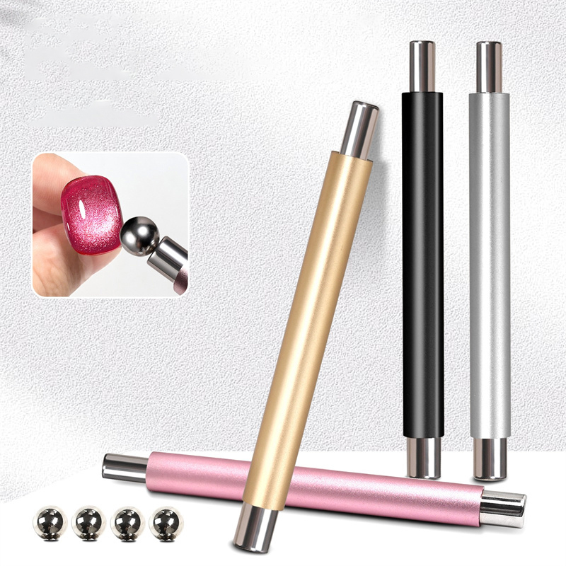 1pcs Nail Cat Eye Magnetic Bal - Sanding Stick Set ulasan dan harga