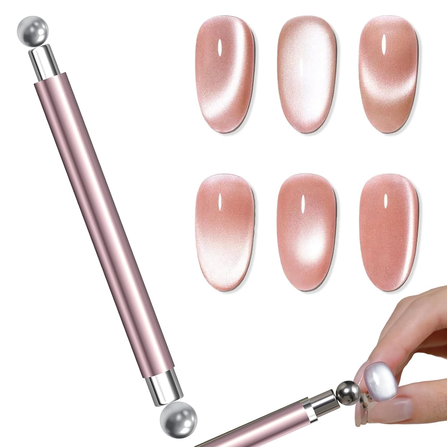Cat Eye Magnetic Ball With Nai - Sanding Stick Set ulasan dan harga