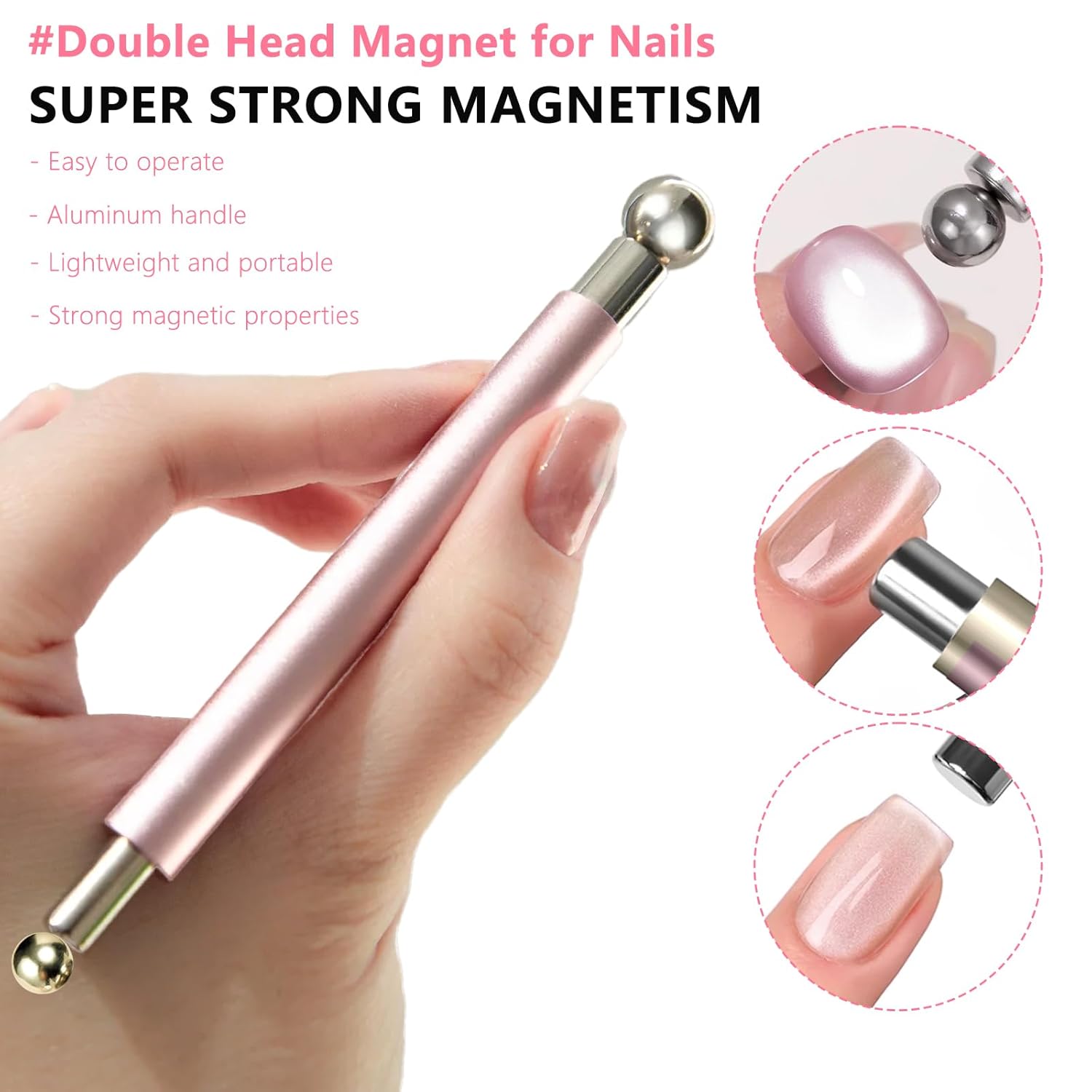Cat Eye Magnetic Ball With Nai - Sanding Stick Set ulasan dan harga