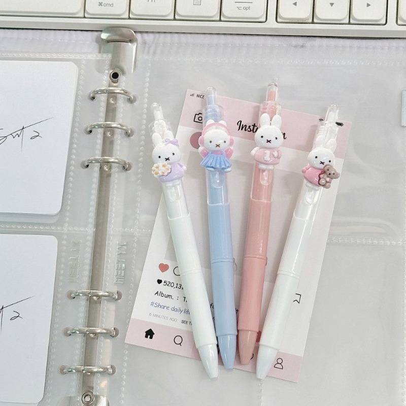 Miffy 4 Gel Pen High Color Val - Model Kit Girls ulasan dan harga