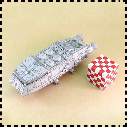 1:120 Scale Battlestar Galacti - Model Kit Fantasy ulasan dan harga